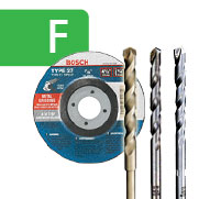 F CUTTING DRILLING ใบเจียร ใบตัด